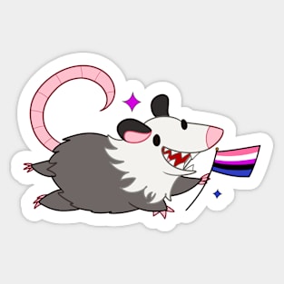 Pridesums - Genderfluid Sticker